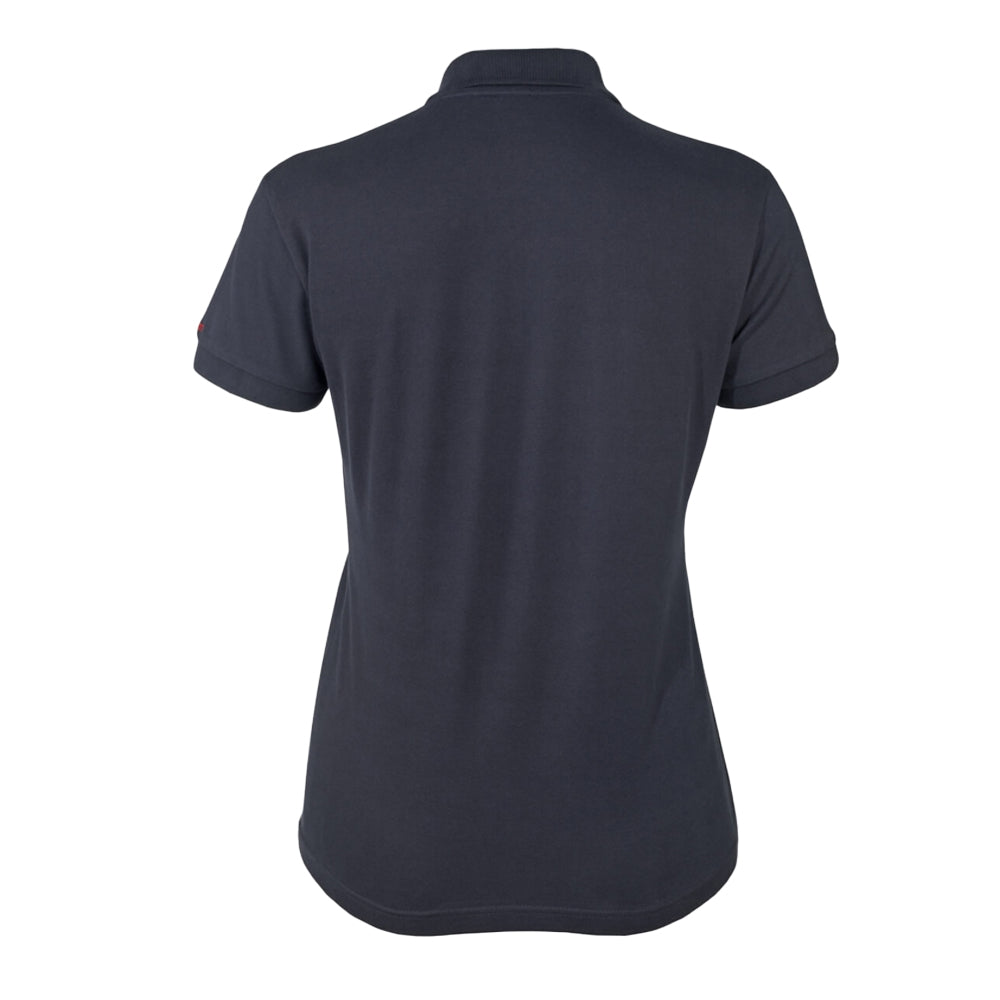 Dark Navy - Back - Mascot Womens-Ladies Crossover Samos Polo Shirt