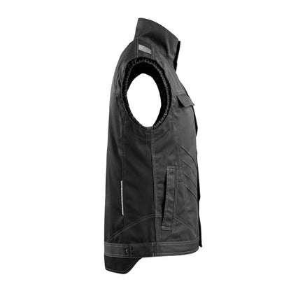 Black - Side - Mascot Mens Unique Hagen Gilet