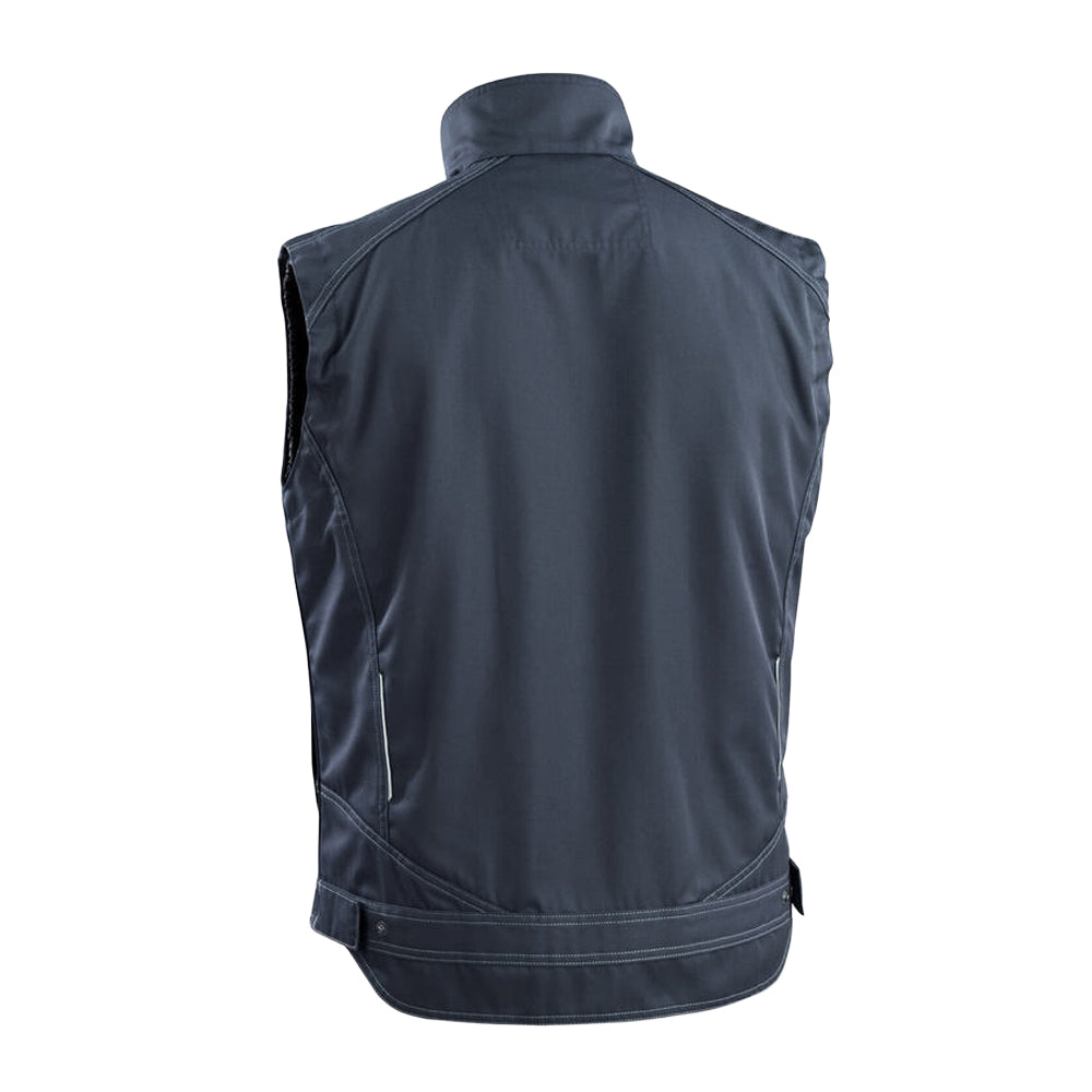 Dark Navy - Back - Mascot Mens Unique Hagen Gilet