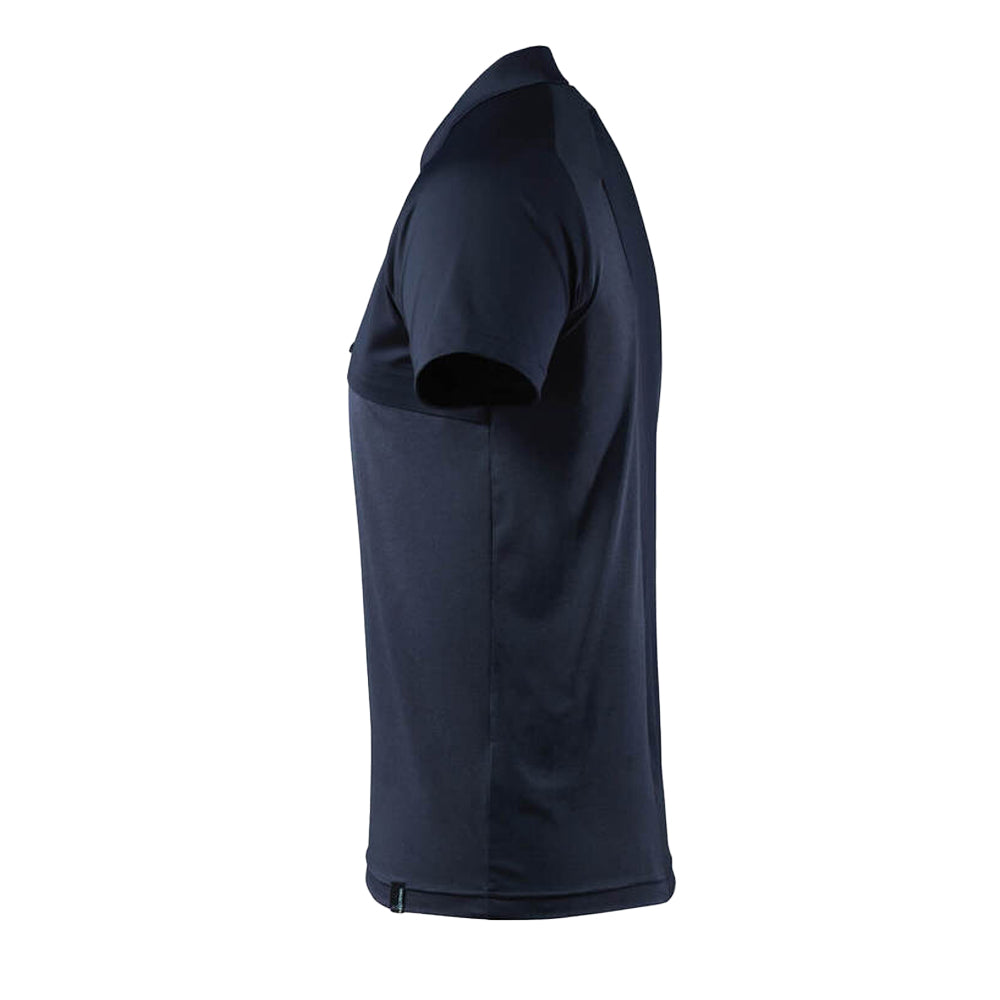 Dark Navy - Lifestyle - Mascot Mens Advanced Chest Pocket Polo Shirt