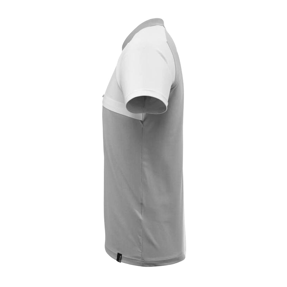 Grey-White - Lifestyle - Mascot Mens Advanced Chest Pocket Polo Shirt