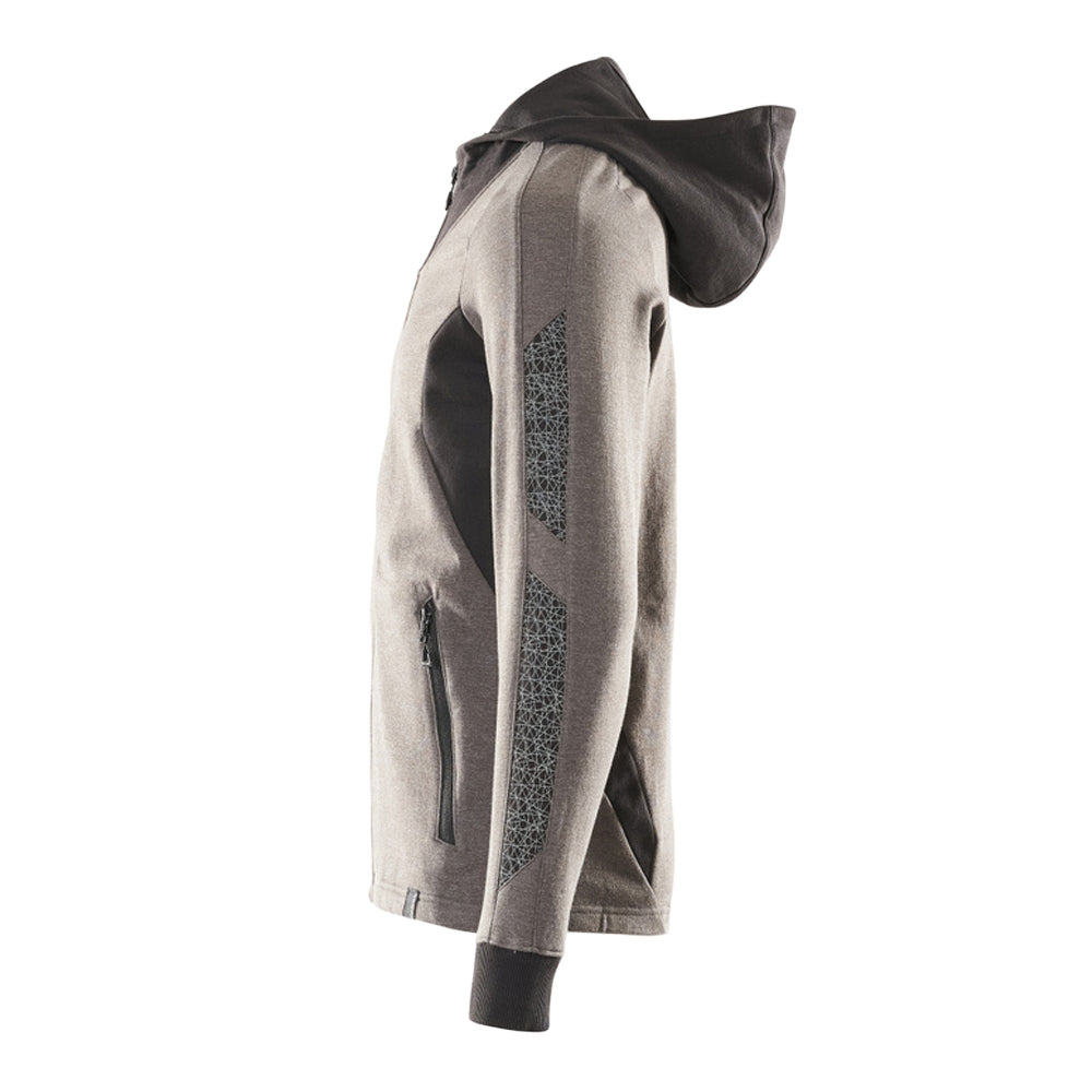 Dark Anthracite-Black - Lifestyle - Mascot Mens Accelerate Full Zip Hoodie