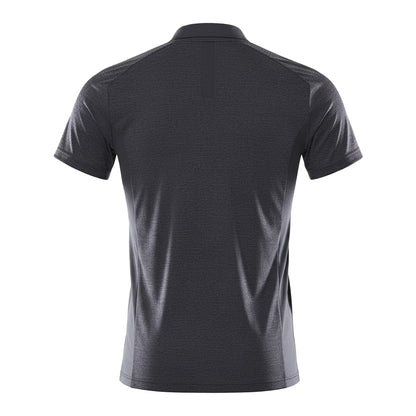 Dark Navy - Back - Mascot Mens Accelerate Polo Shirt