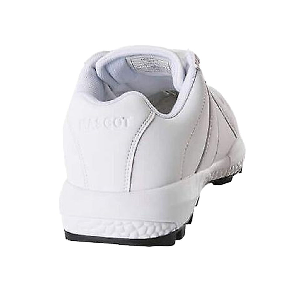 White - Back - Mascot Unisex Adult Logo Trainers