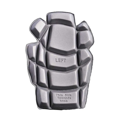 Black-Light Grey - Back - Mascot Unisex Adult Complete Logo Knee Pads (Pack of 2)