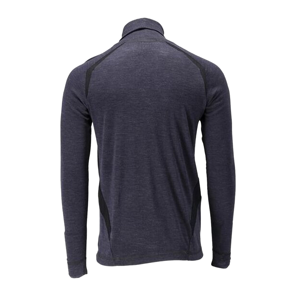 Dark Navy - Back - Mascot Mens Crossover Base Layer Top