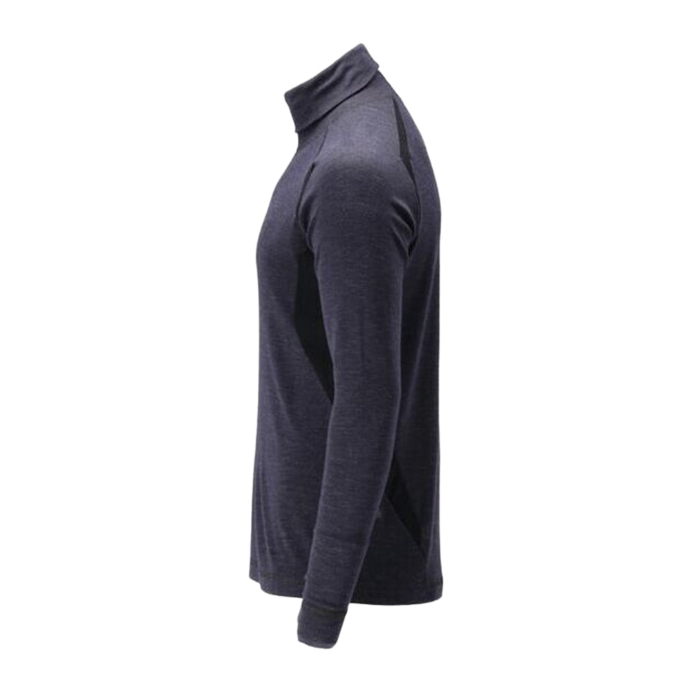 Dark Navy - Side - Mascot Mens Crossover Base Layer Top