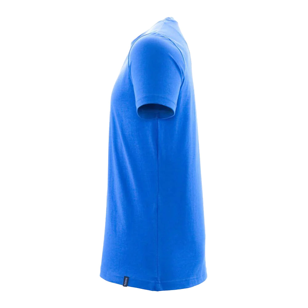 Azure Blue - Back - Mascot Mens Crossover T-Shirt