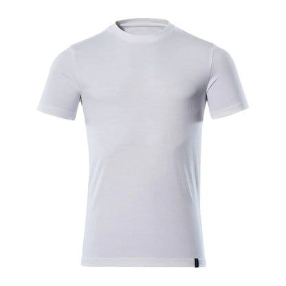 White - Front - Mascot Mens Crossover T-Shirt