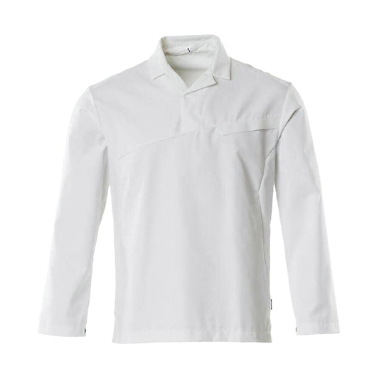 White - Front - Mascot Mens Smock Food & Care Chef Jacket