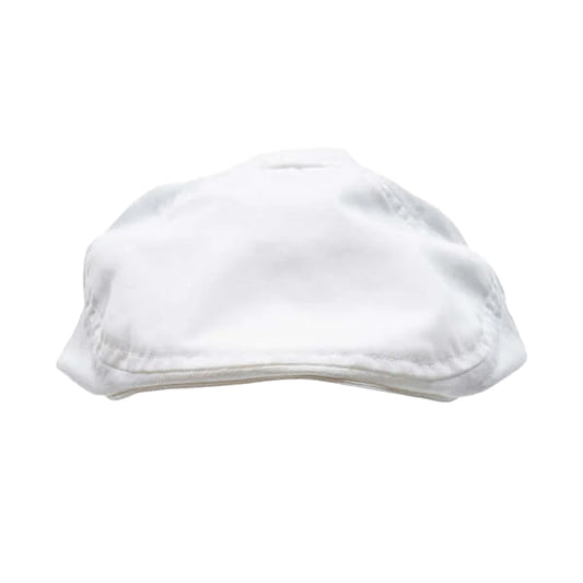 White - Front - Mascot Food & Care Flat Cap