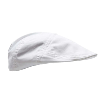 White - Side - Mascot Food & Care Flat Cap