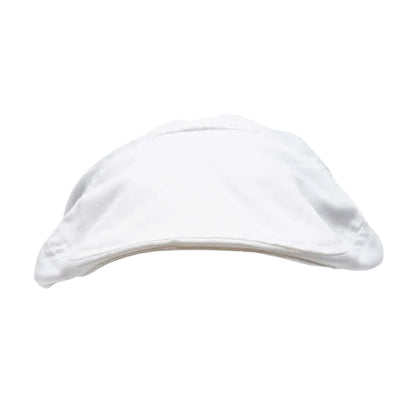 White - Front - Mascot Food & Care Flat Cap