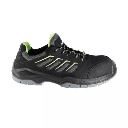 Black - Front - Mascot Unisex Adult Fujiyama Coated Leather Safety Shoes