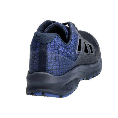 Dark Navy-Azure Blue - Back - Mascot Mens Accelerate Safety Sandals