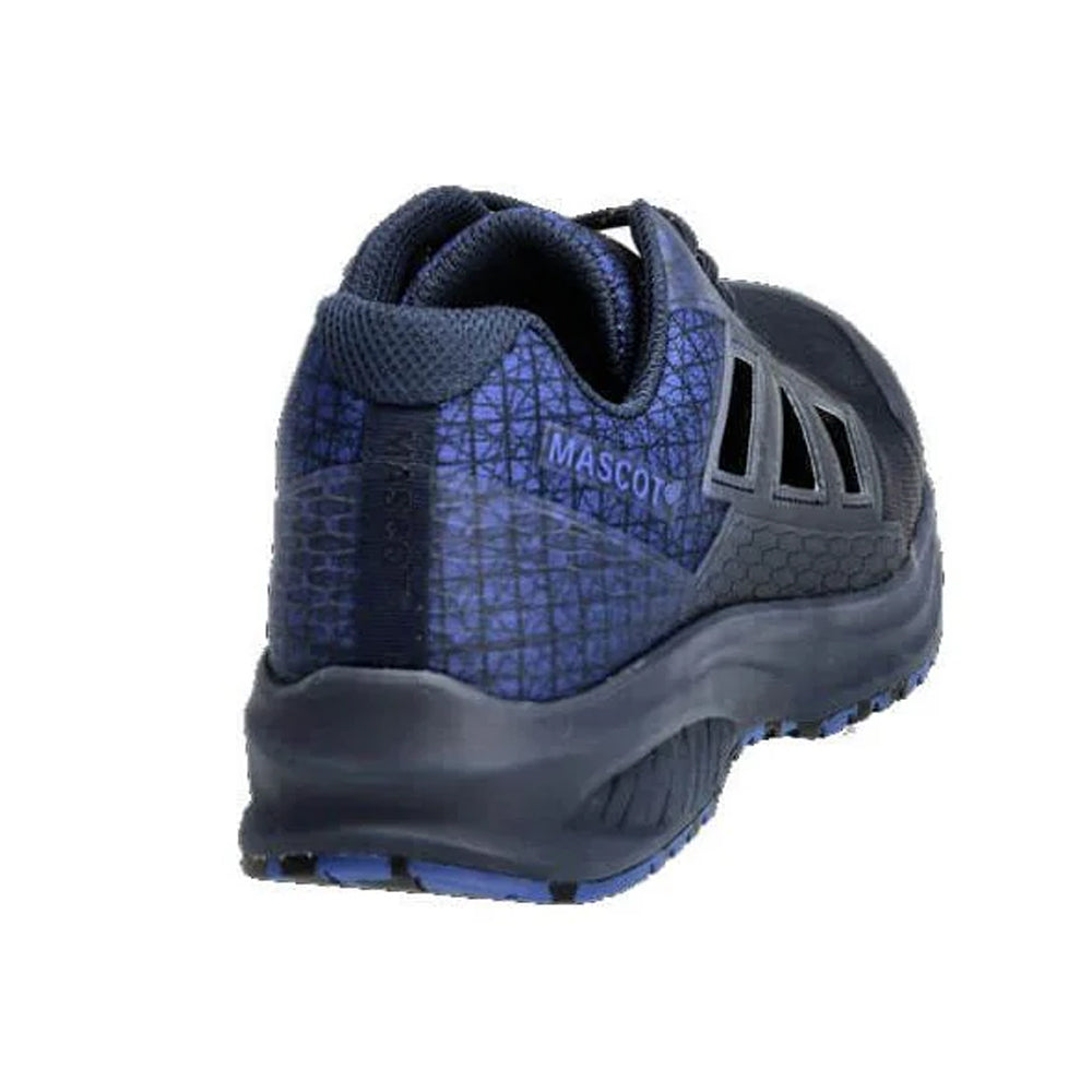 Dark Navy-Azure Blue - Back - Mascot Mens Accelerate Safety Sandals