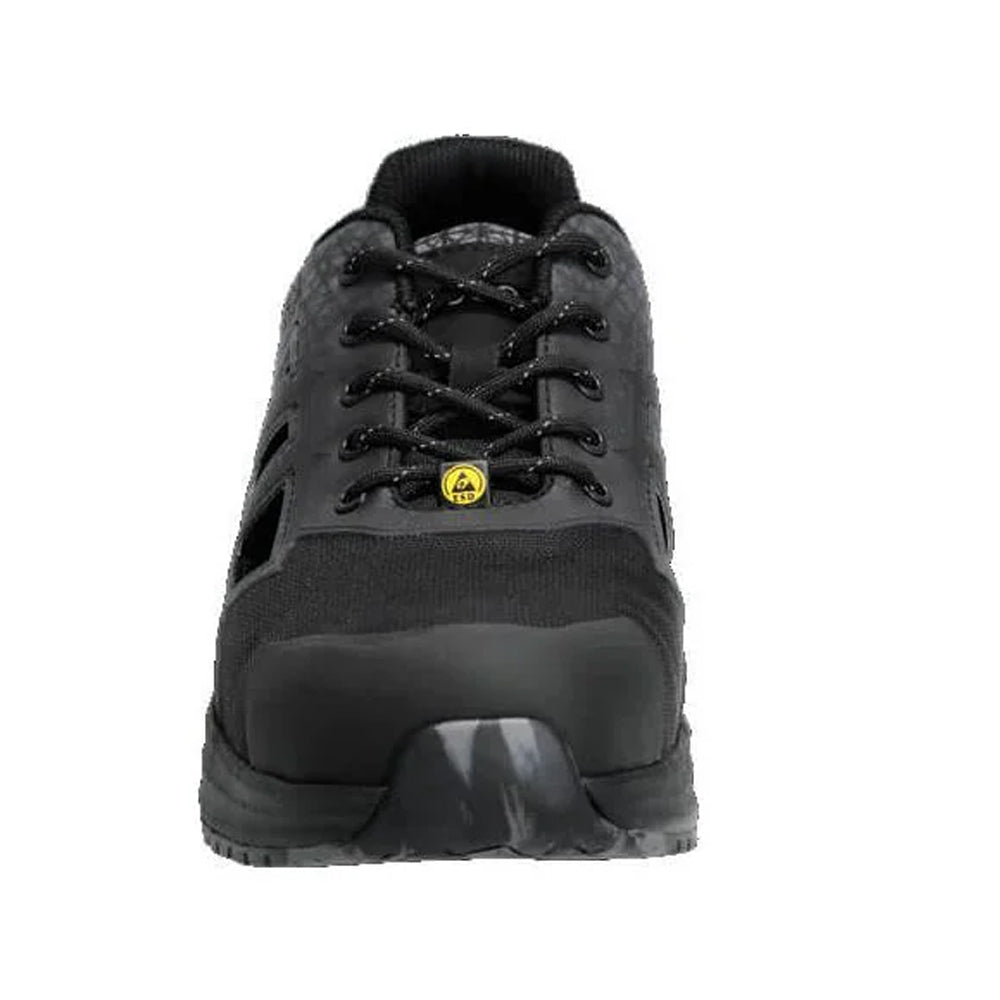Black - Side - Mascot Mens Accelerate Safety Sandals