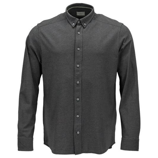 Dark Anthracite-Light Grey - Front - Mascot Mens Frontline Modern Shirt