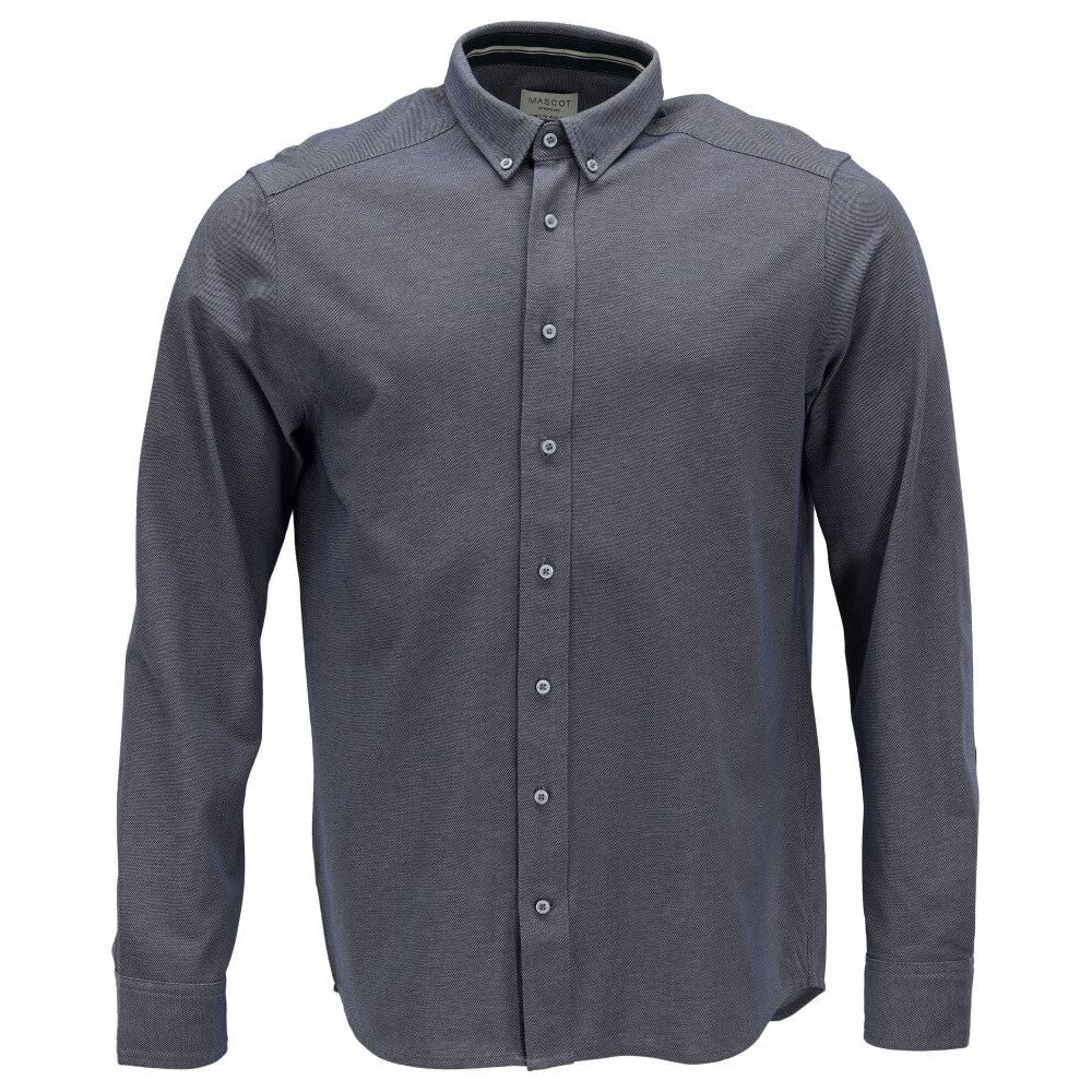 Blue - Front - Mascot Mens Frontline Modern Shirt