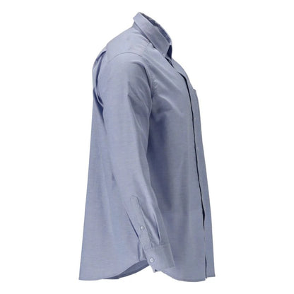 Light Blue - Back - Mascot Mens Frontline Oxford Shirt