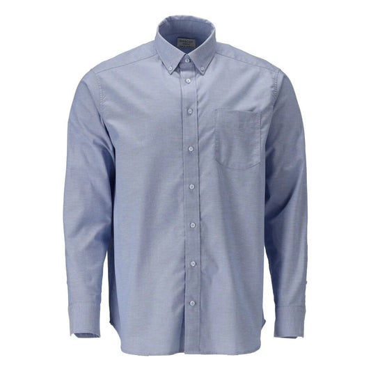 Light Blue - Front - Mascot Mens Frontline Oxford Shirt