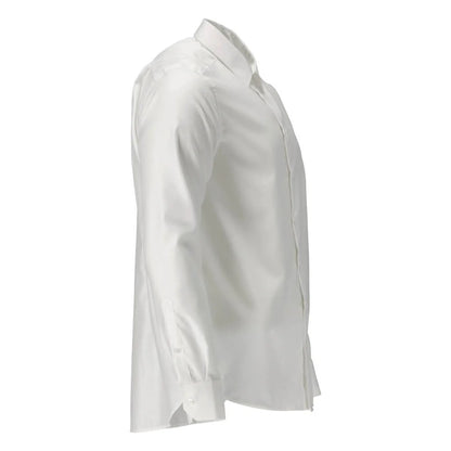 White - Back - Mascot Mens Frontline Poplin Slim Shirt