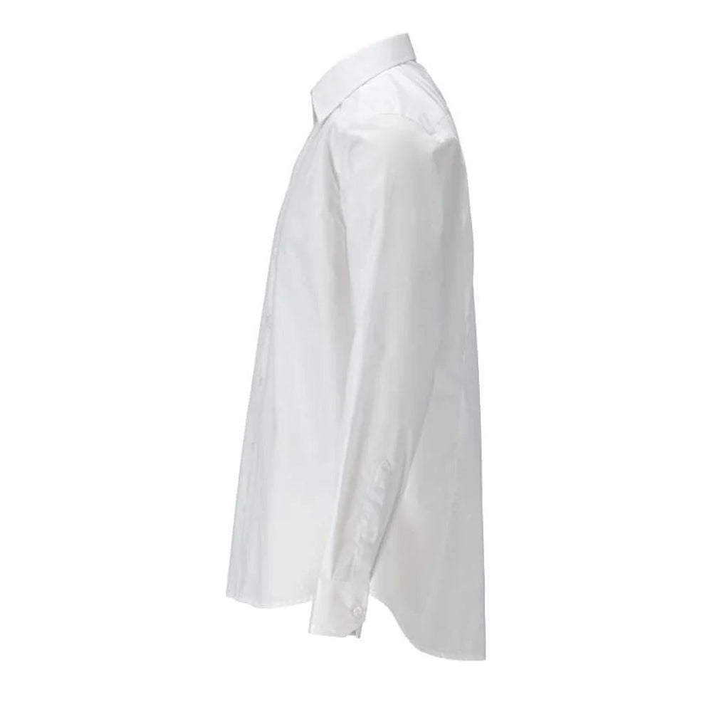White - Side - Mascot Mens Frontline Poplin Shirt
