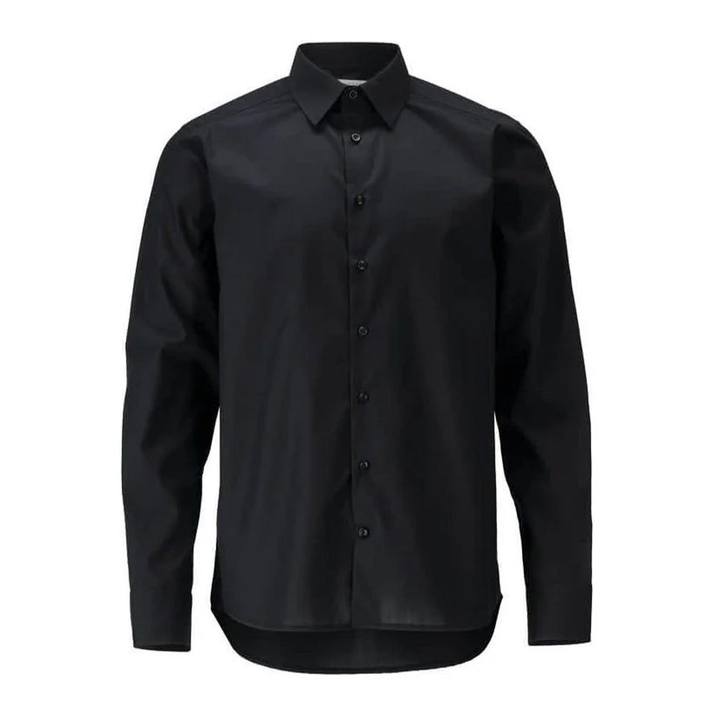 Deep Black - Front - Mascot Mens Frontline Poplin Shirt