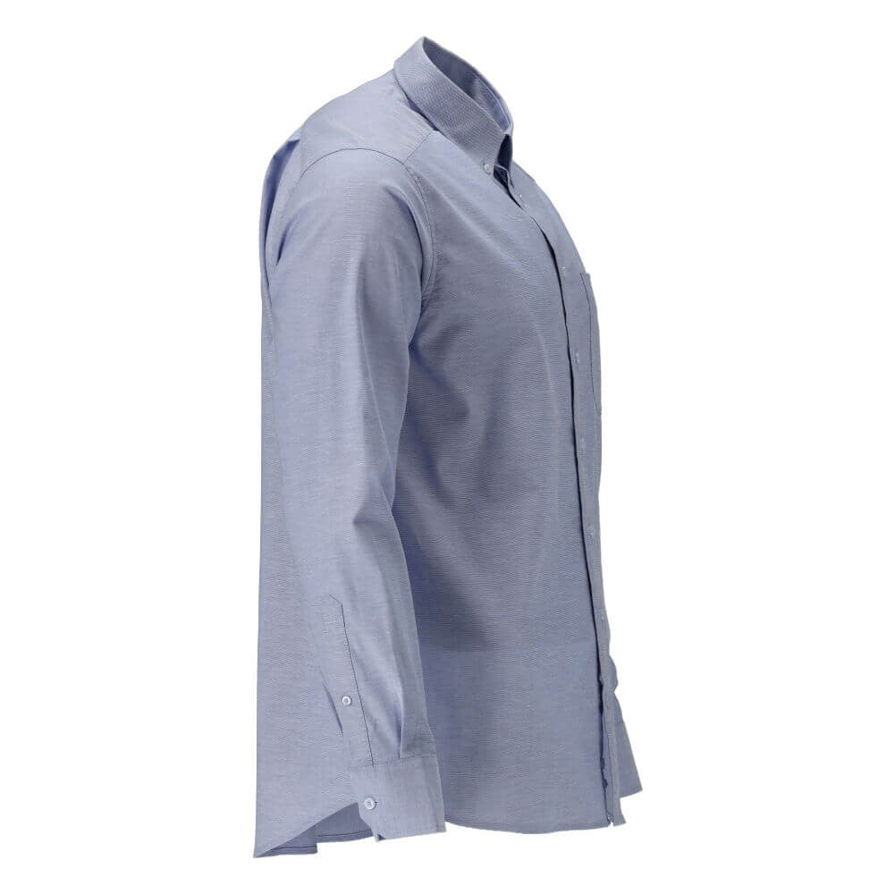 Light Blue - Back - Mascot Mens Frontline Oxford Shirt