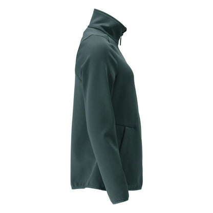 Forest Green - Side - Mascot Womens-Ladies Customised Fleece Jacket