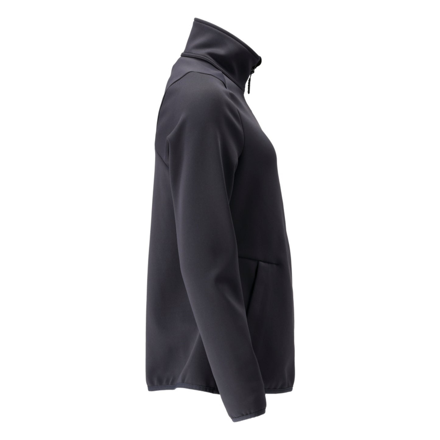 Dark Navy - Side - Mascot Womens-Ladies Customised Fleece Jacket