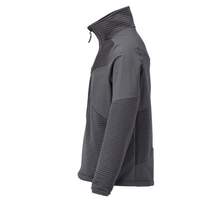 Stone Grey - Lifestyle - Mascot Mens Customised Half Zip Fleece Top