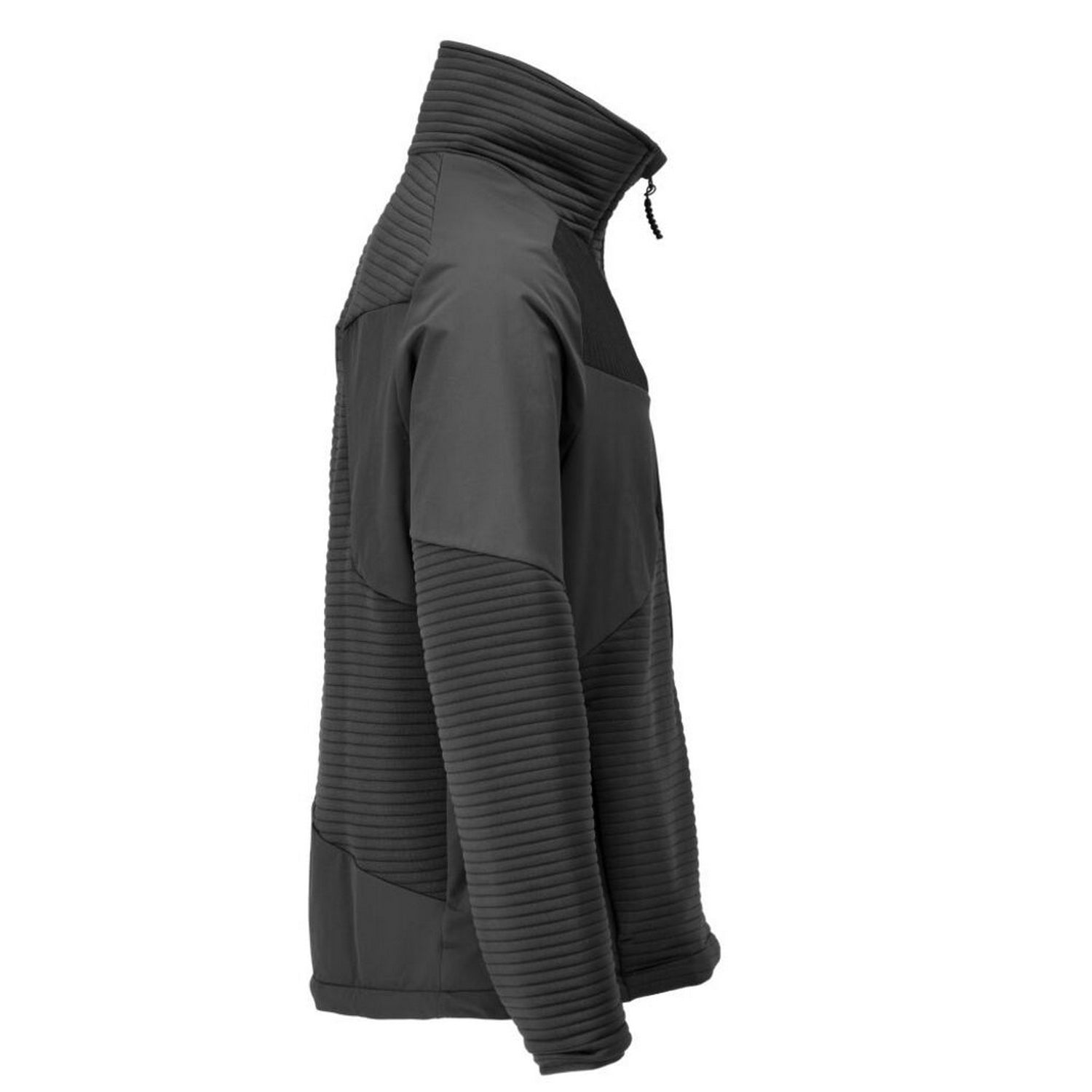 Black - Side - Mascot Mens Customised Half Zip Fleece Top