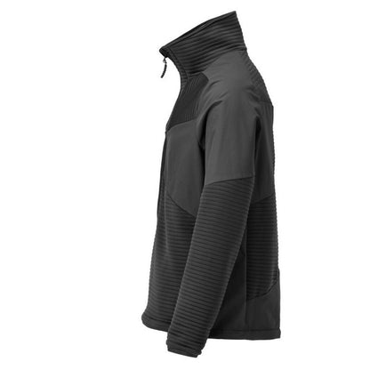 Black - Lifestyle - Mascot Mens Customised Half Zip Fleece Top