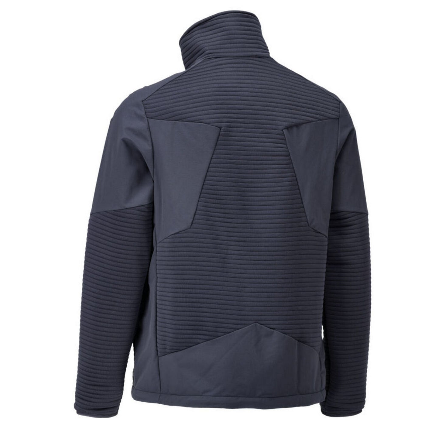 Dark Navy - Back - Mascot Mens Customised Half Zip Fleece Top