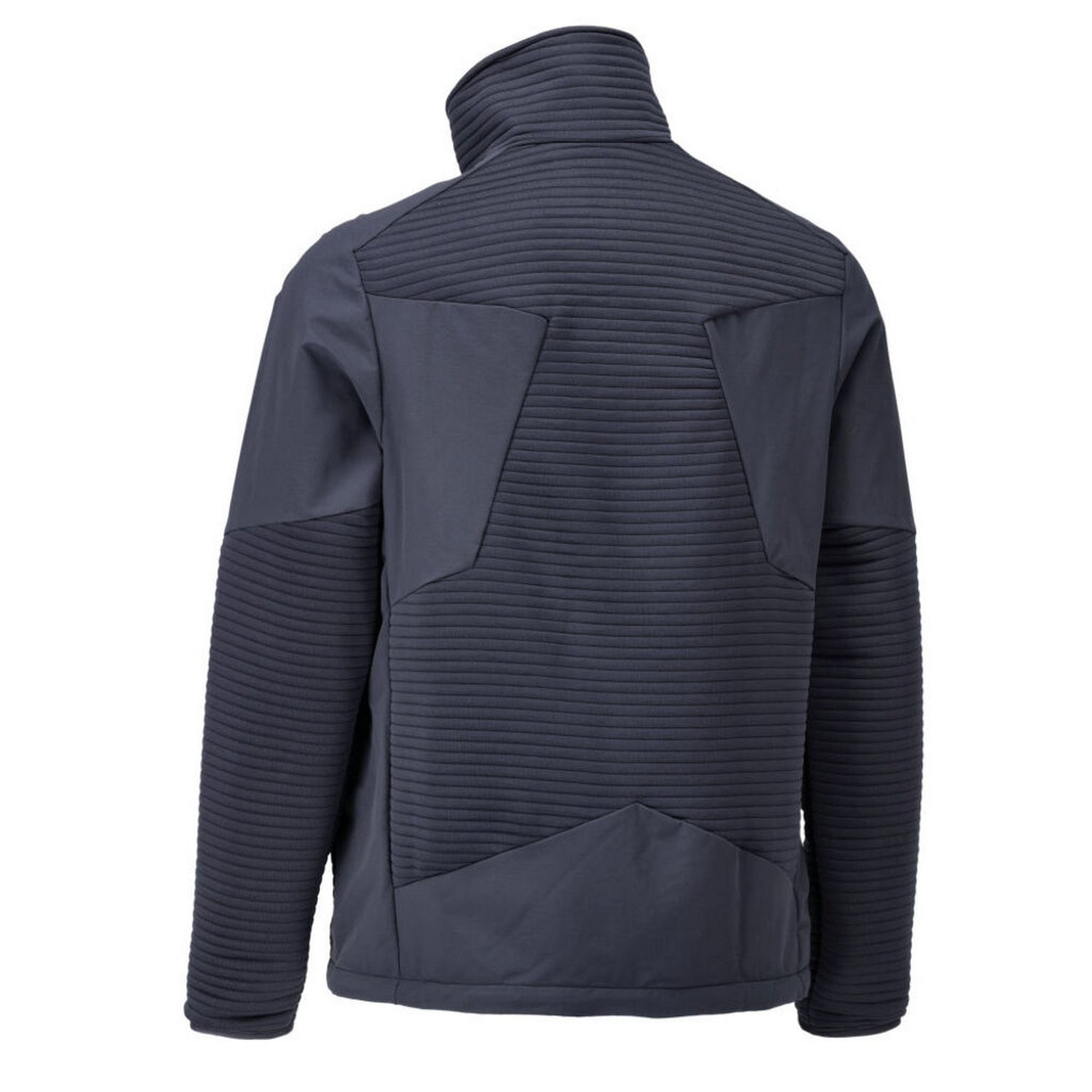Dark Navy - Back - Mascot Mens Customised Half Zip Fleece Top