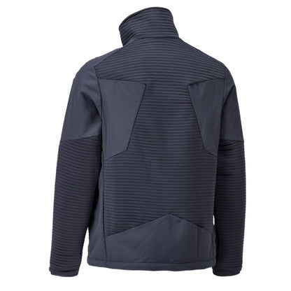 Dark Navy - Back - Mascot Mens Customised Half Zip Fleece Top