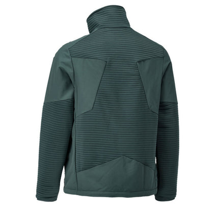 Forest Green - Back - Mascot Mens Customised Half Zip Fleece Top