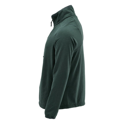 Forest Green - Lifestyle - Mascot Mens Customised Microfleece Half Zip Jumper