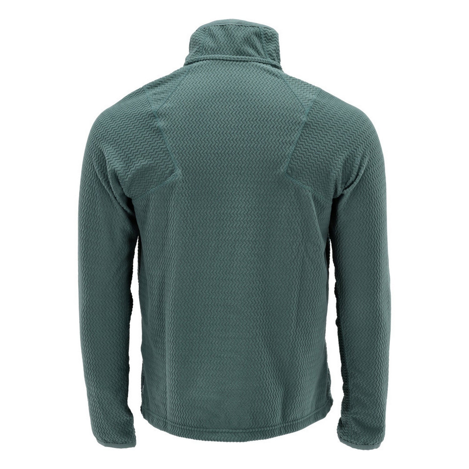 Light Forest - Back - Mascot Mens Customised Microfleece Half Zip Jumper
