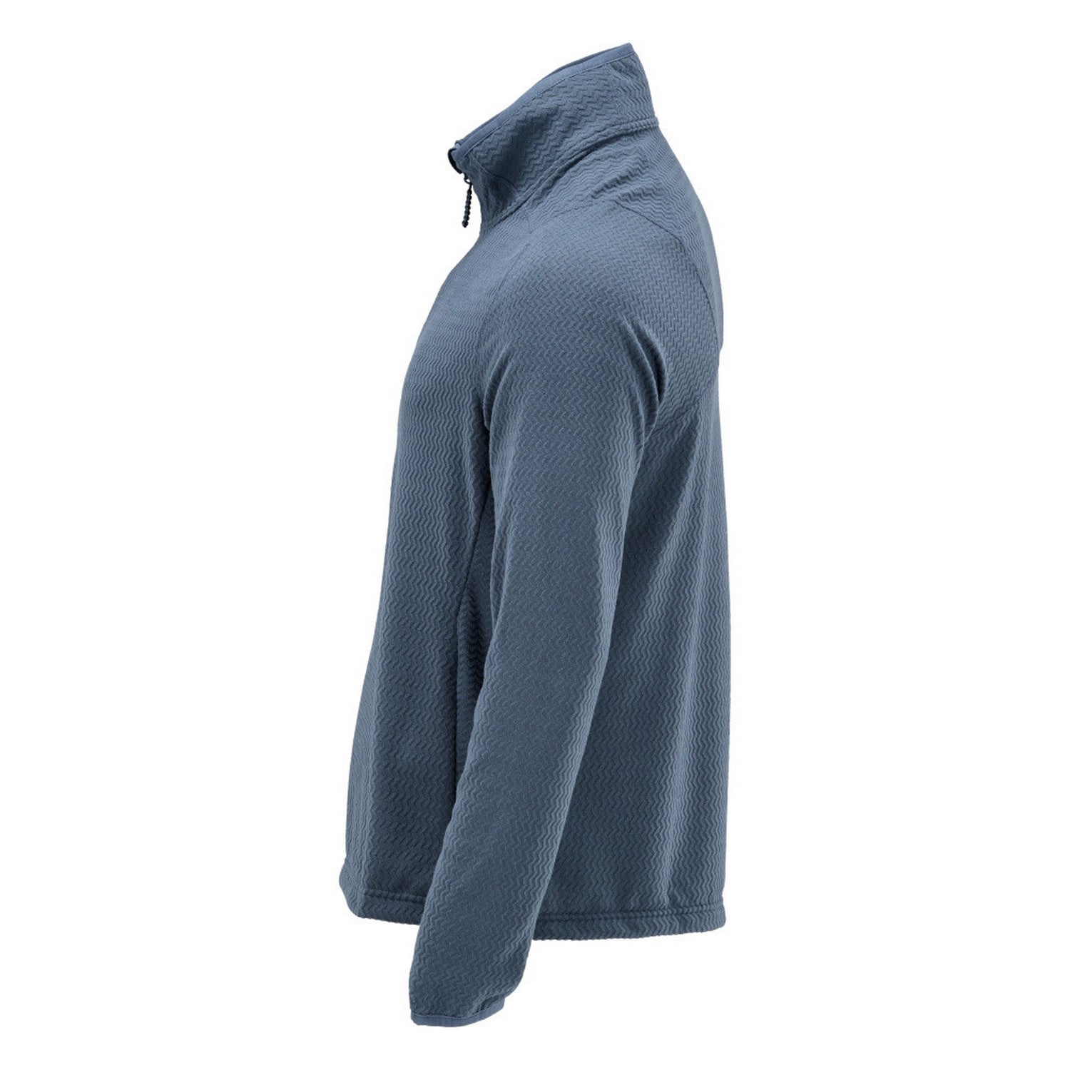 Stone Blue - Lifestyle - Mascot Mens Customised Microfleece Half Zip Jumper