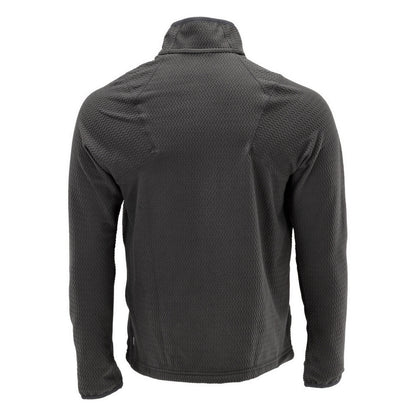 Stone Grey - Back - Mascot Mens Customised Microfleece Half Zip Jumper