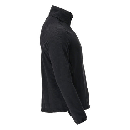 Black - Side - Mascot Mens Customised Microfleece Half Zip Jumper