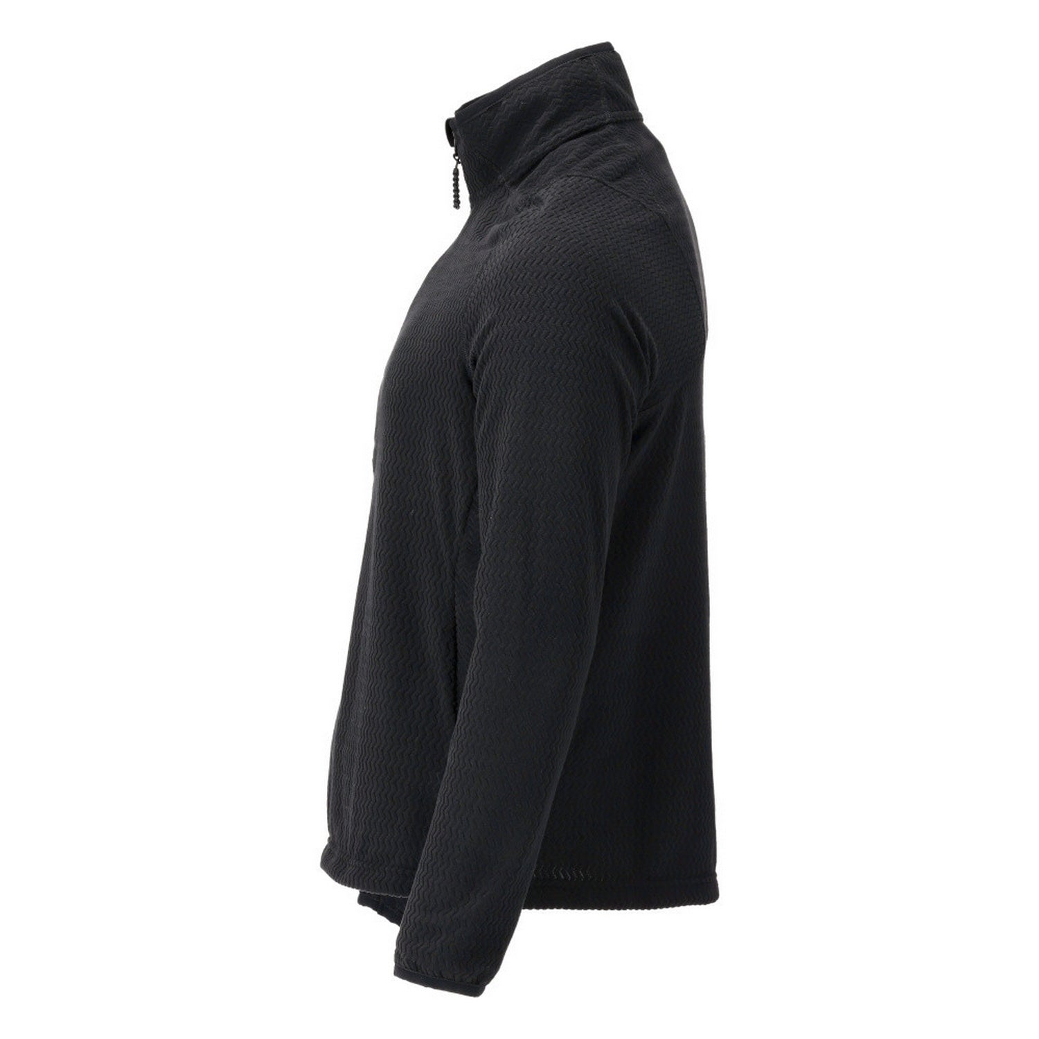 Black - Lifestyle - Mascot Mens Customised Microfleece Half Zip Jumper