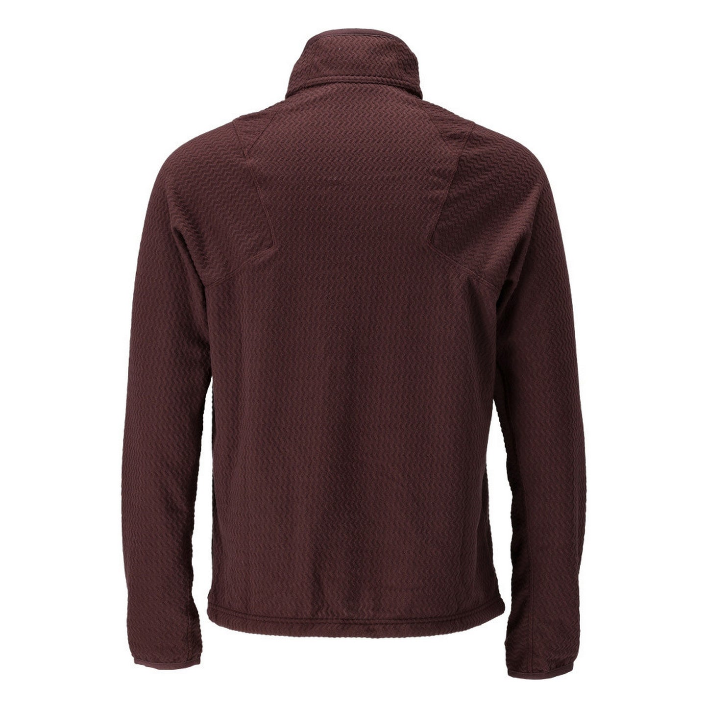 Bordeaux - Back - Mascot Mens Customised Microfleece Half Zip Jumper