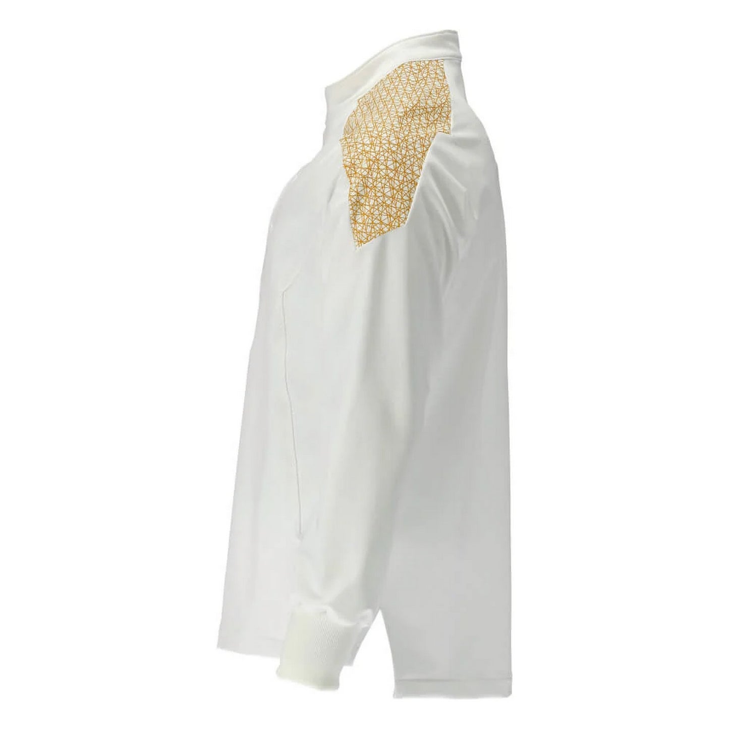 White-Curry-Gold - Side - Mascot Mens Smock Food & Care Chef T-Shirt