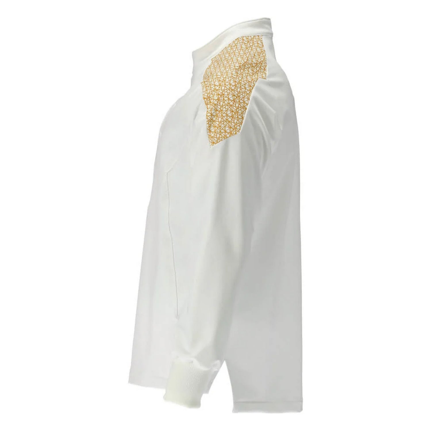 White-Curry-Gold - Side - Mascot Mens Smock Food & Care Chef T-Shirt