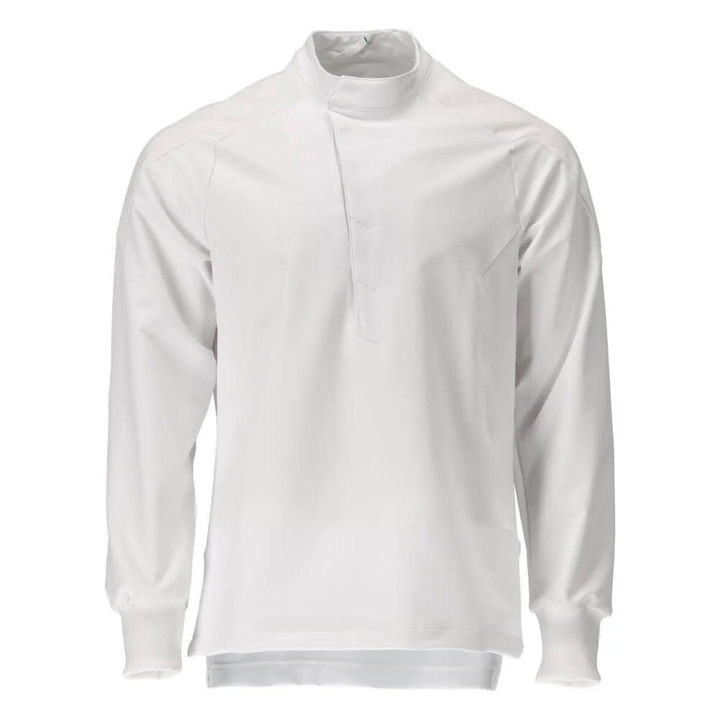 White - Front - Mascot Mens Smock Food & Care Chef T-Shirt