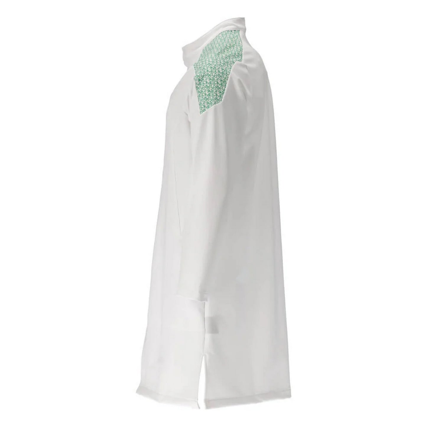 White-Grass Green - Side - Mascot Mens Smock Food & Care Full Apron