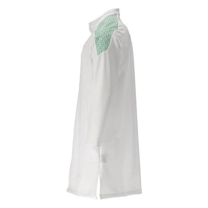 White-Grass Green - Side - Mascot Mens Smock Food & Care Full Apron